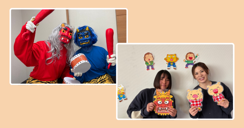 先生たちの様子の画像